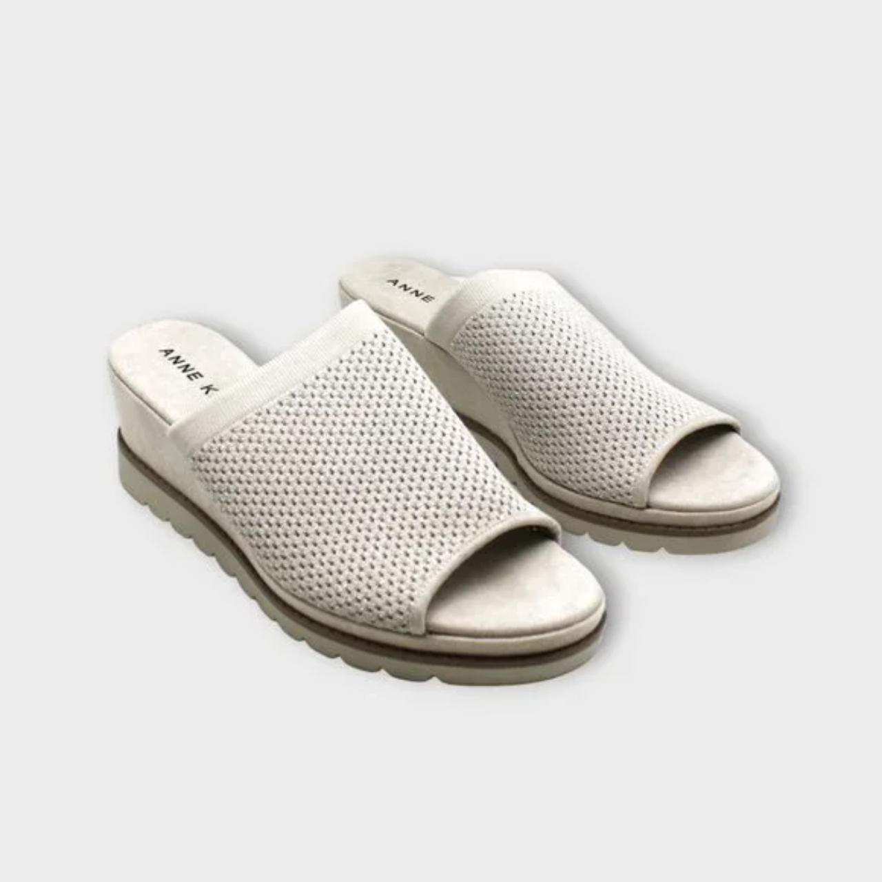 Anne klein sale silver sandals