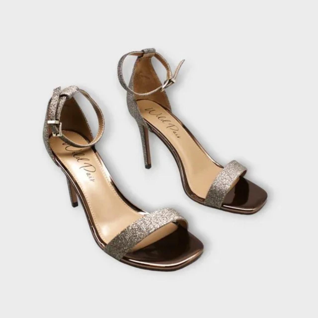 Nine West Women's Yess Square Toe Tapered Heel Dress Sandals - Macy's