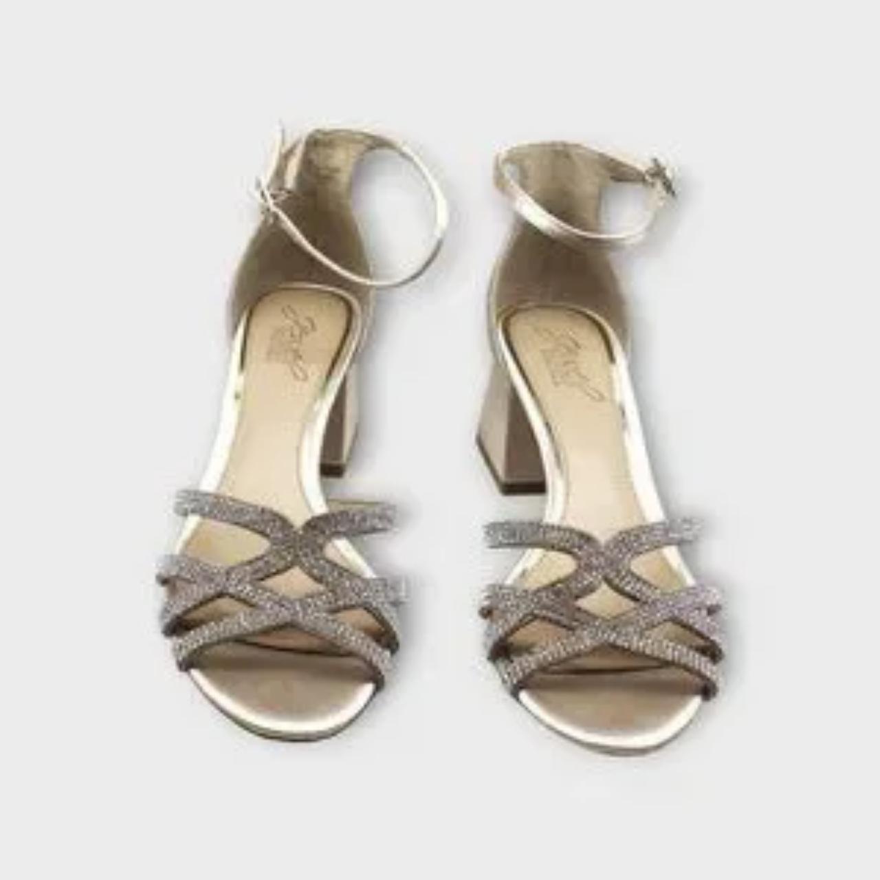 Jewel badgley mischka discount fidelia evening women's sandals