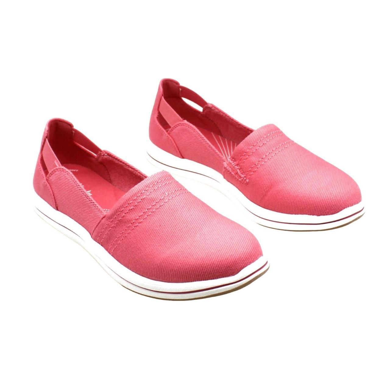 Clarks pink loafers best sale