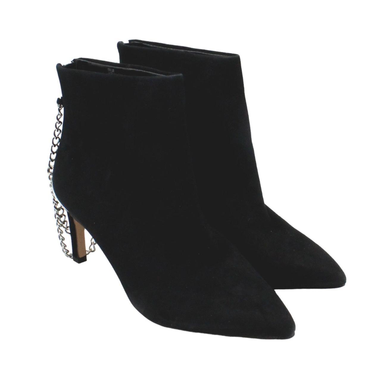 Bcbg black suede booties online