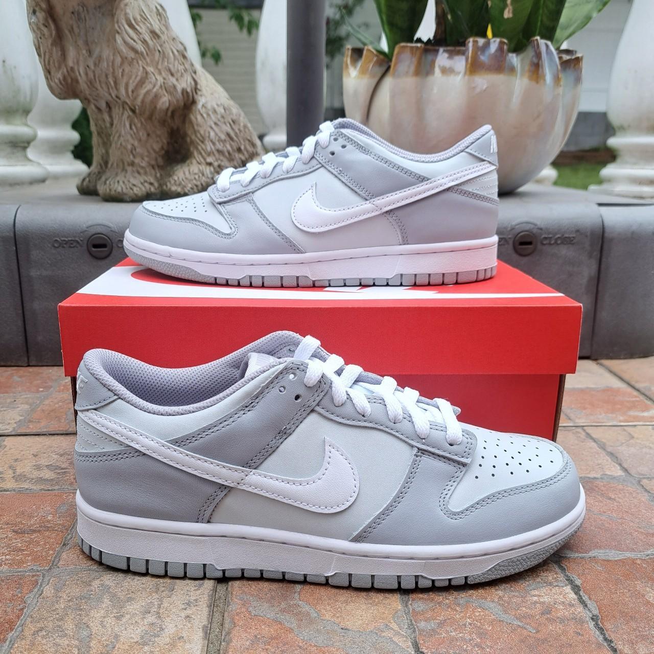 Size 6.5 - Nike sold Dunk Low Two-Toned Grey (GS)