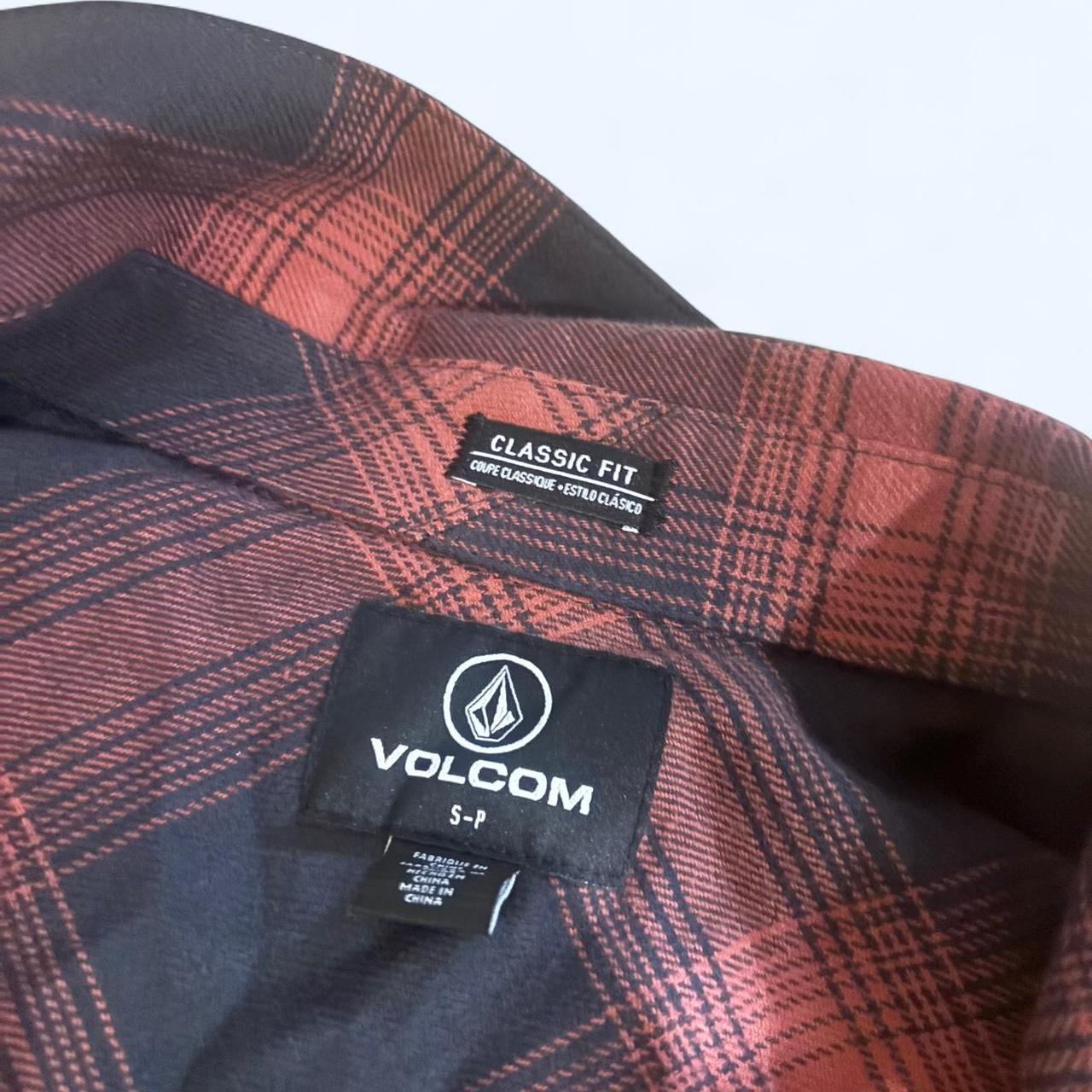 Volcom Men's Shirt - Red/Multi - S – Volcom red a… - image 2