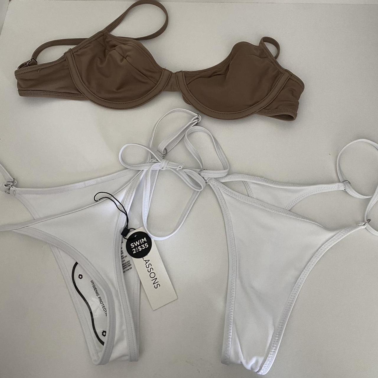 Glassons Bikini 🤎🤍🤍 all in perfect condition all... Depop