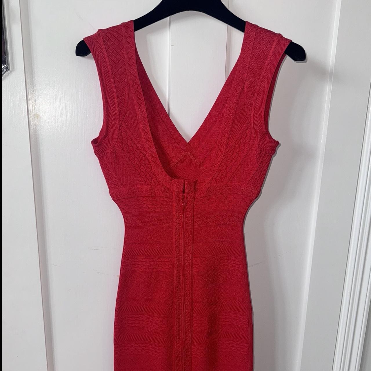 Herve ledger midi dress RRP: $600 - Depop