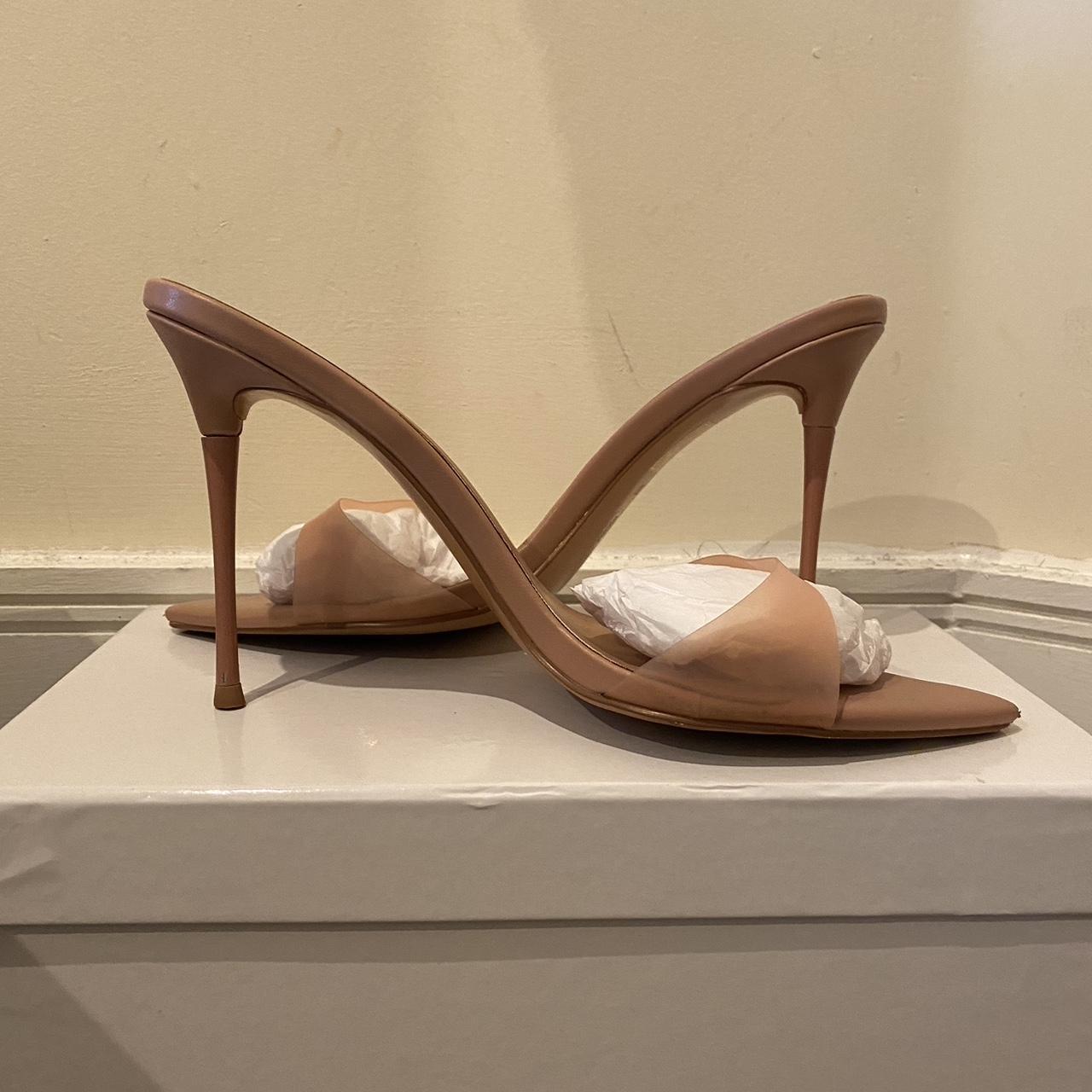 Femme LA slipper heels UK size 9 fits UK 7 wide... Depop