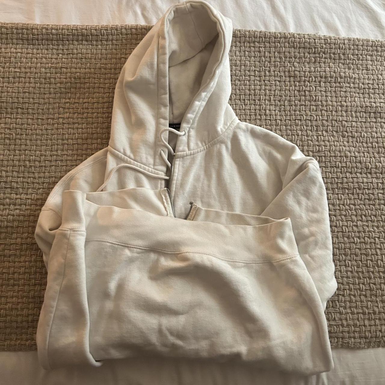 brandy christy hoodie!! has small stains shown in... Depop