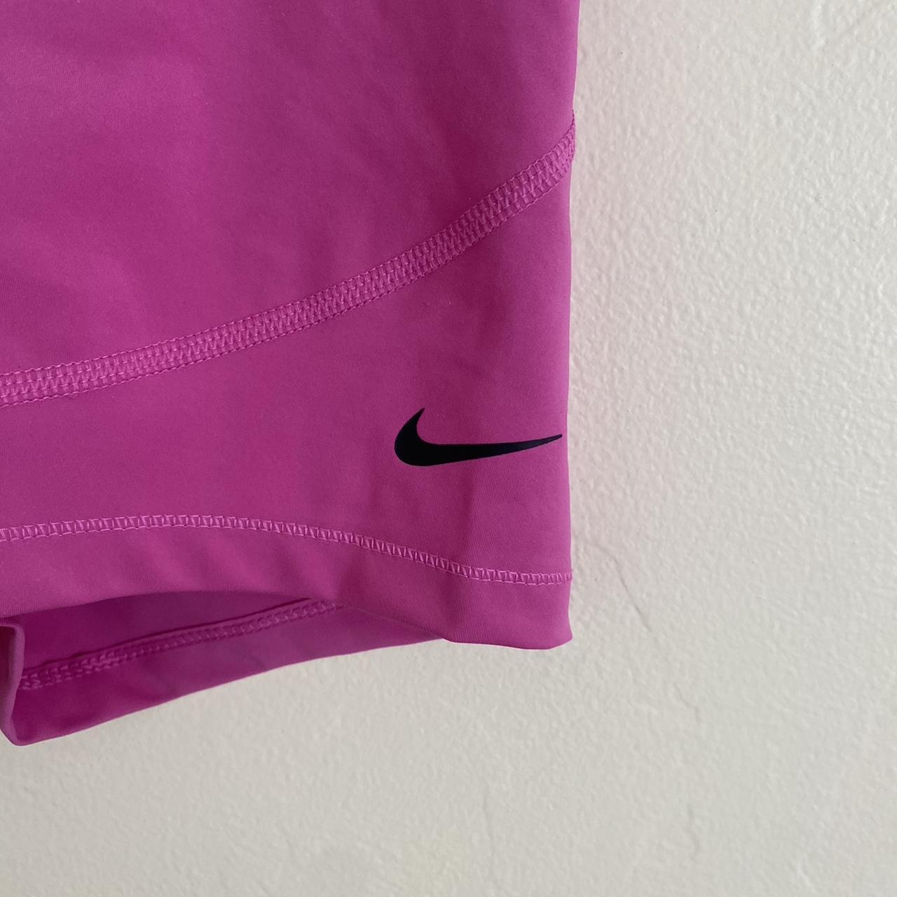 womens pink nike pro shorts