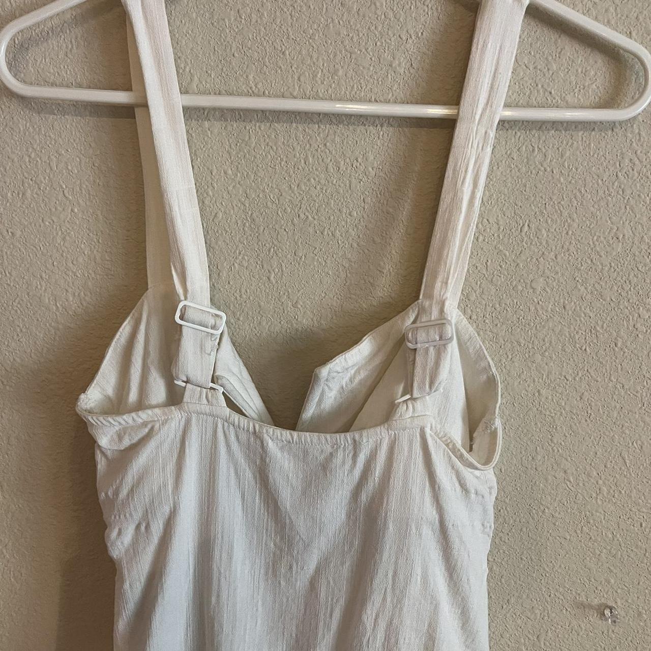 Free people pippa v-wire body suit Off white Built - Depop