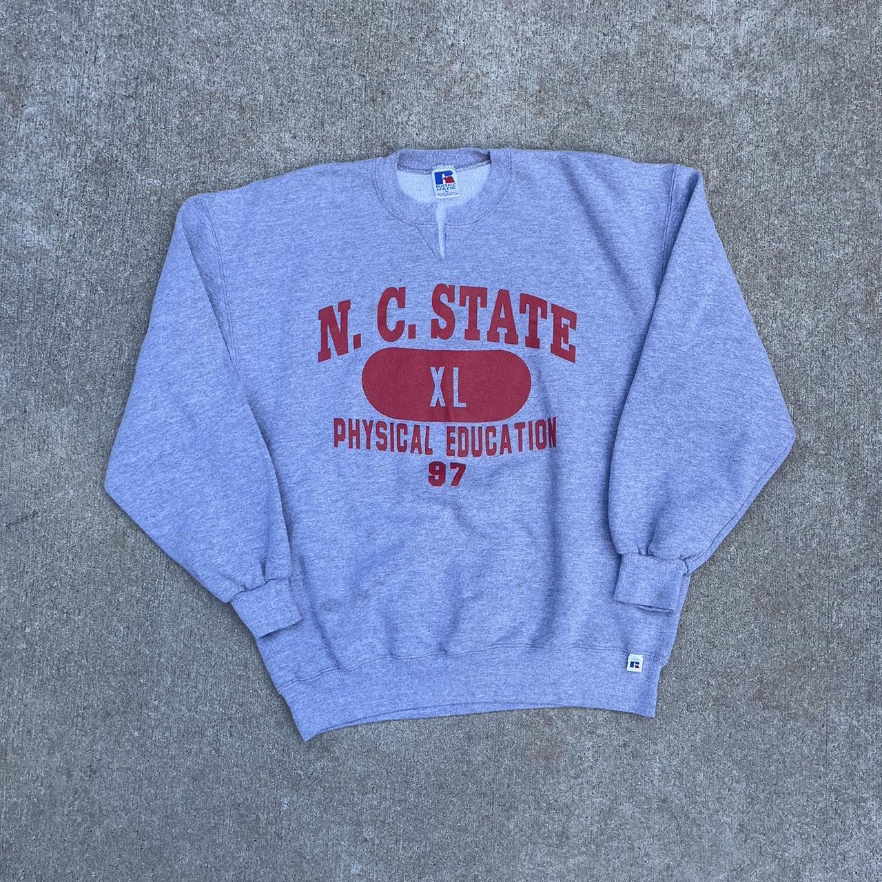 Vintage ‘97 NC State PE Sweatshirt! Super cool no... - Depop