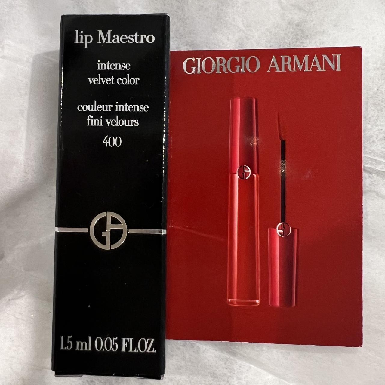 Armani lip maestro intense deals velvet color