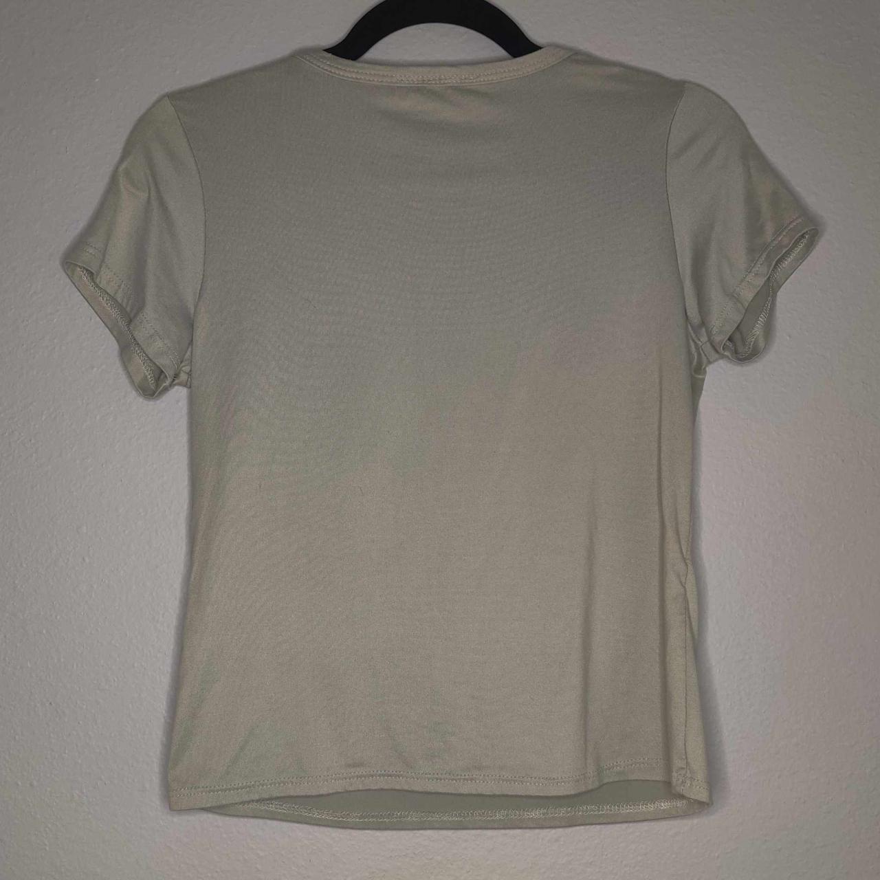 Olivia Rae Muted Army Green Tee Shirt OliviaRae... Depop