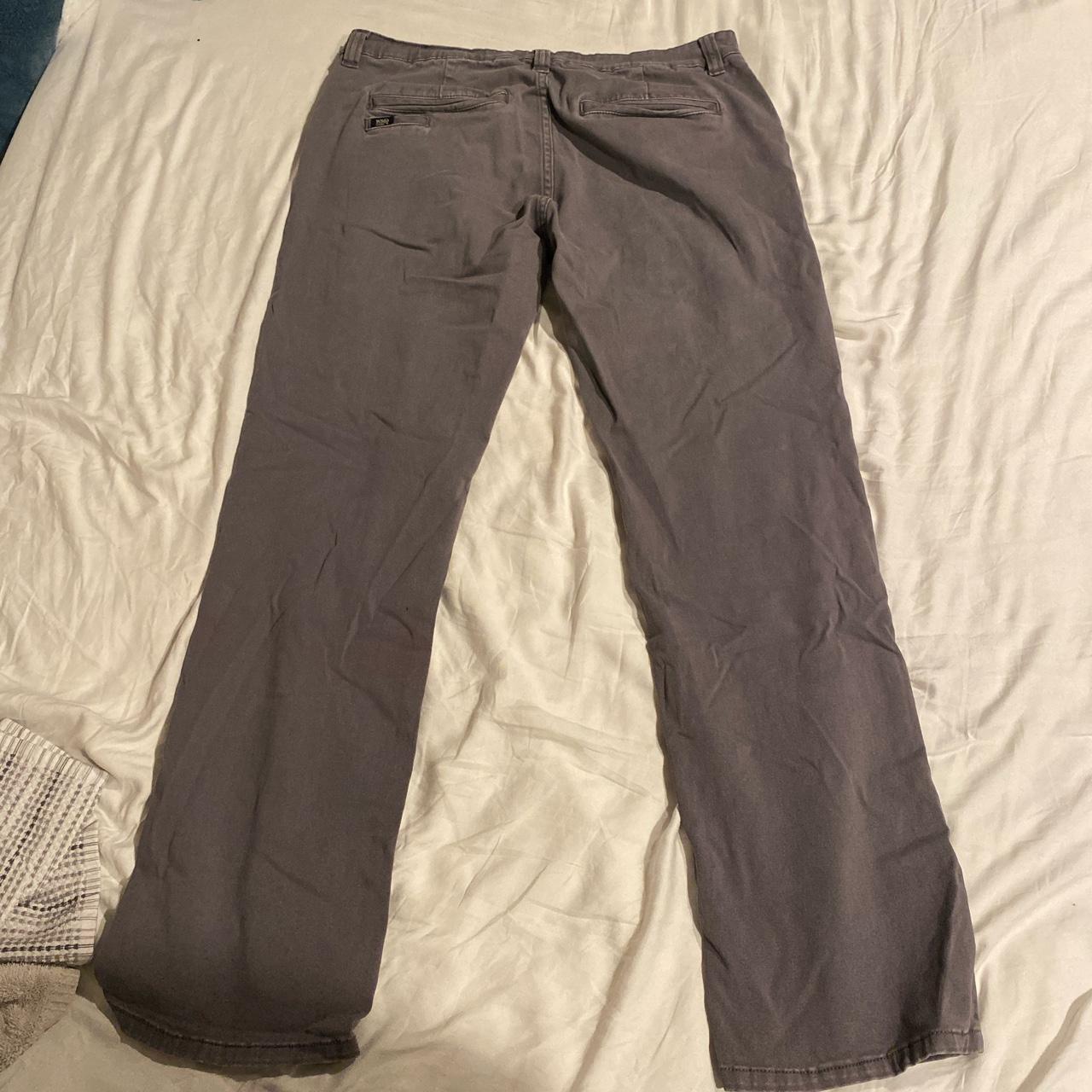 RSQ grey chino pants. Waist size 33”, Length... - Depop