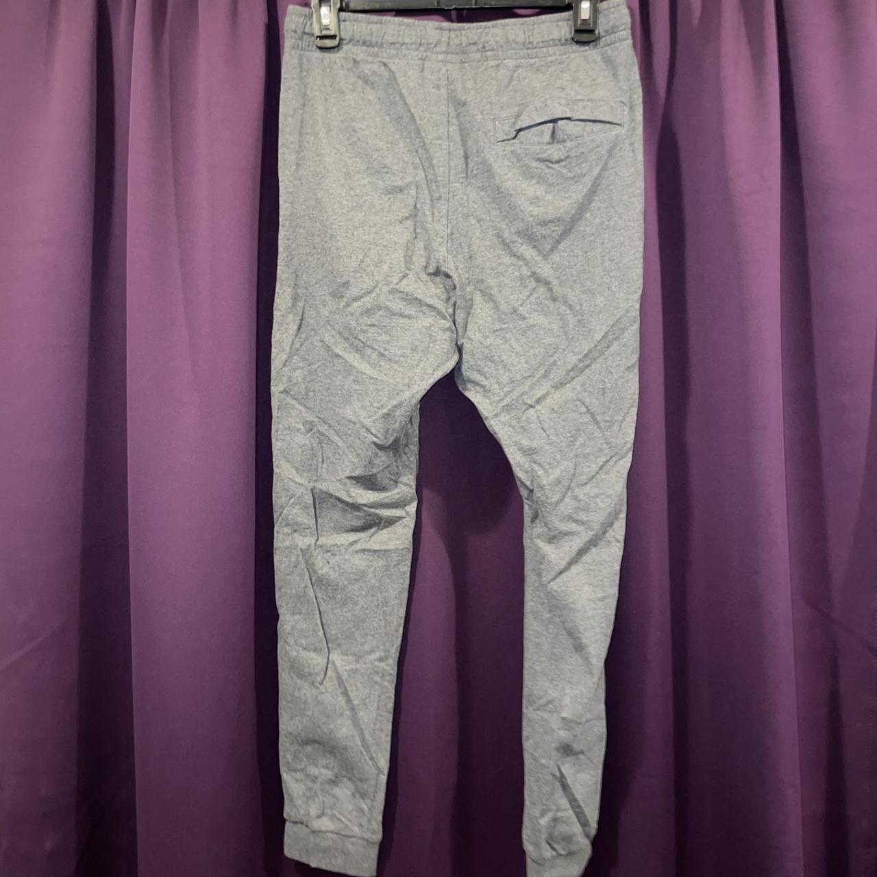 mens small grey nike joggers