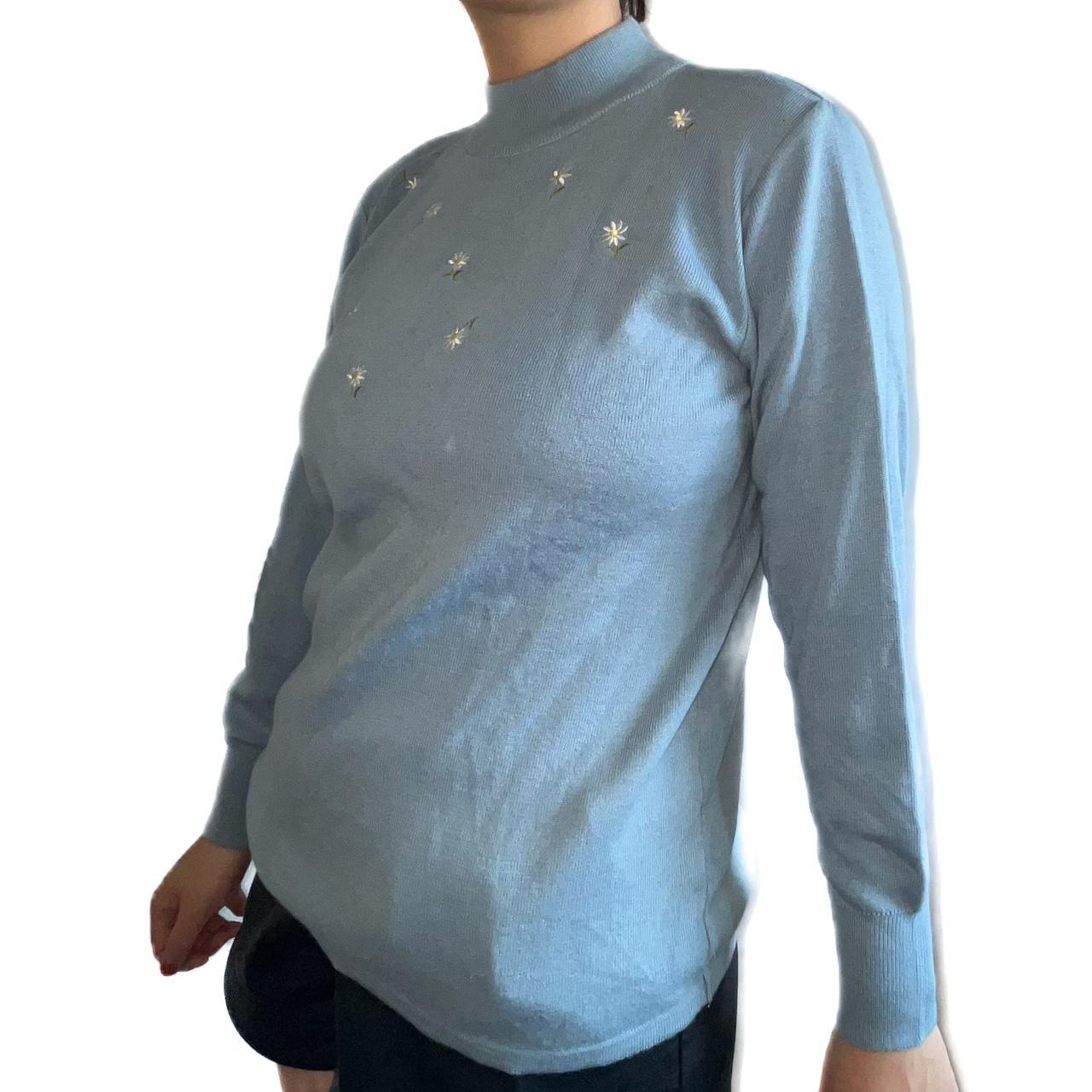 Powder blue jumper outlet uk