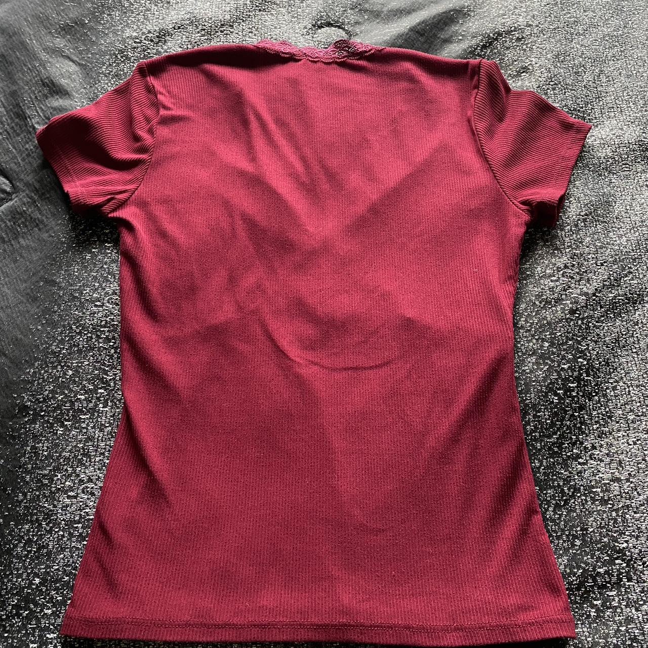 Women's Burgundy Shirt (3)