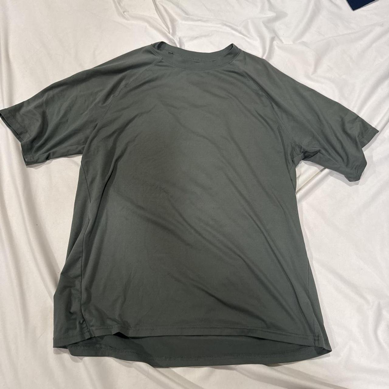 Glacier men's green and khaki t-shirt