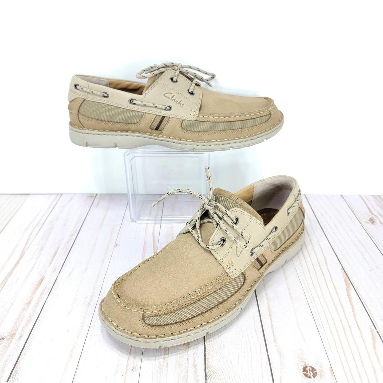 Clarks waterloo boat clearance shoes