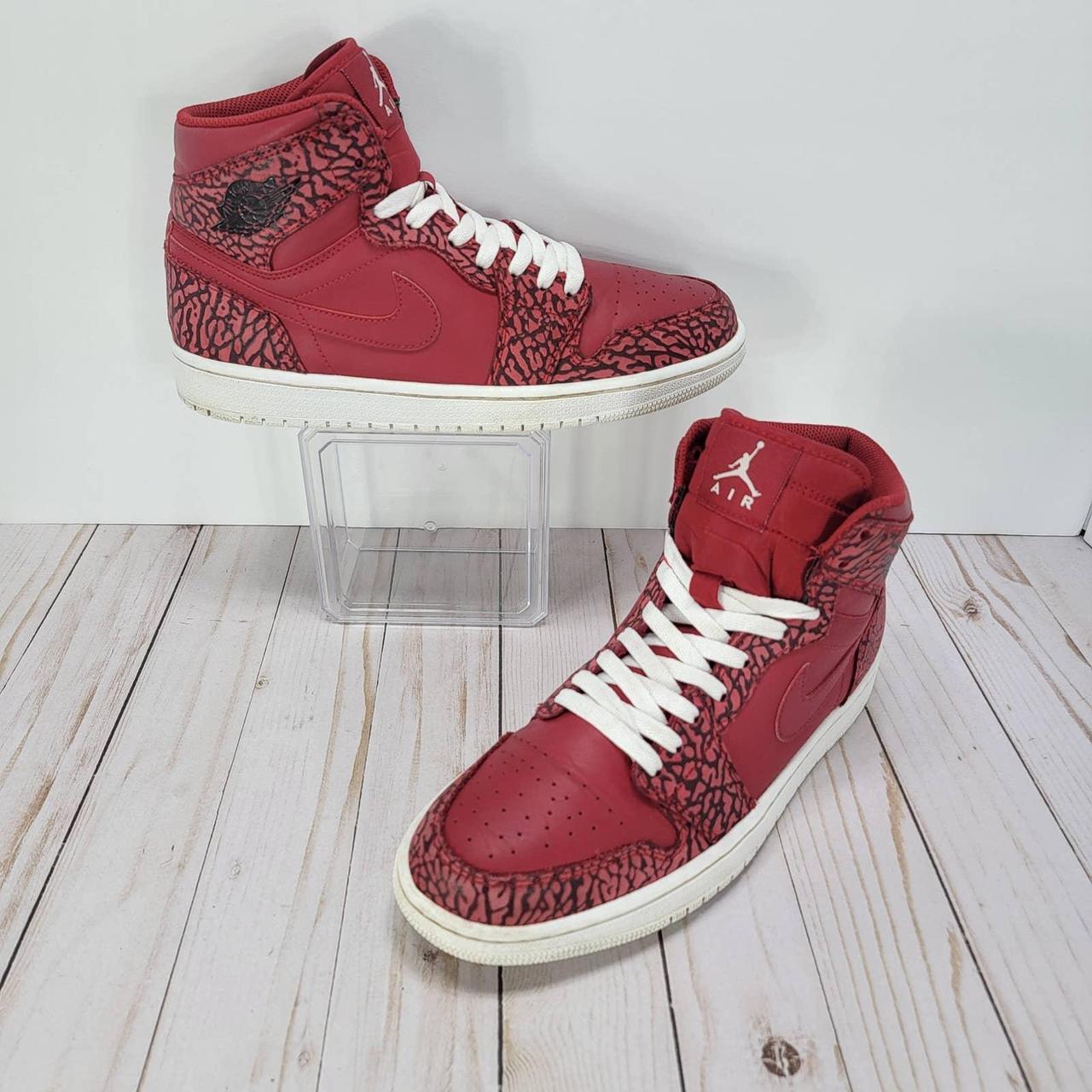 Jordan 1 retro outlet red elephant print