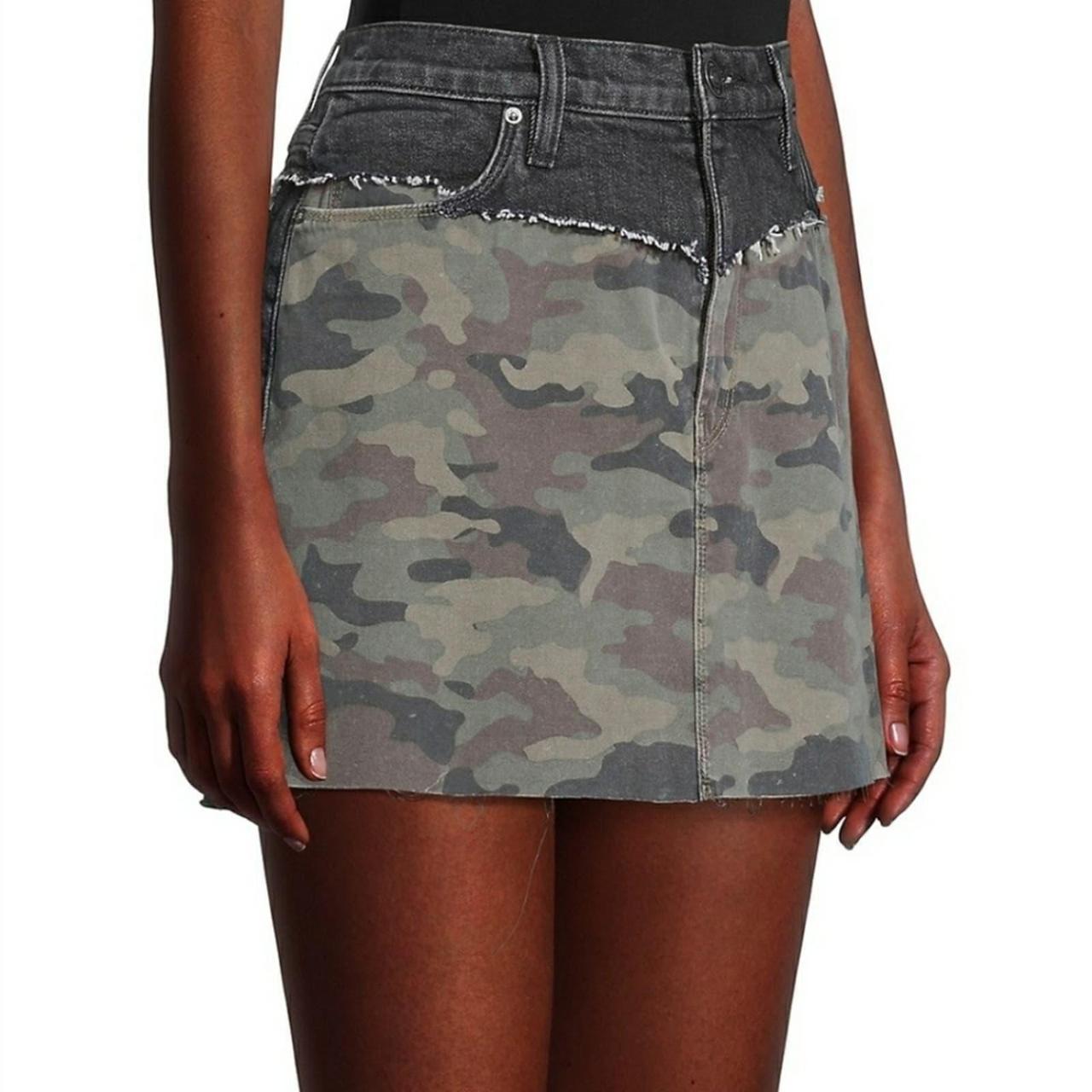 Hudson shop camo skirt