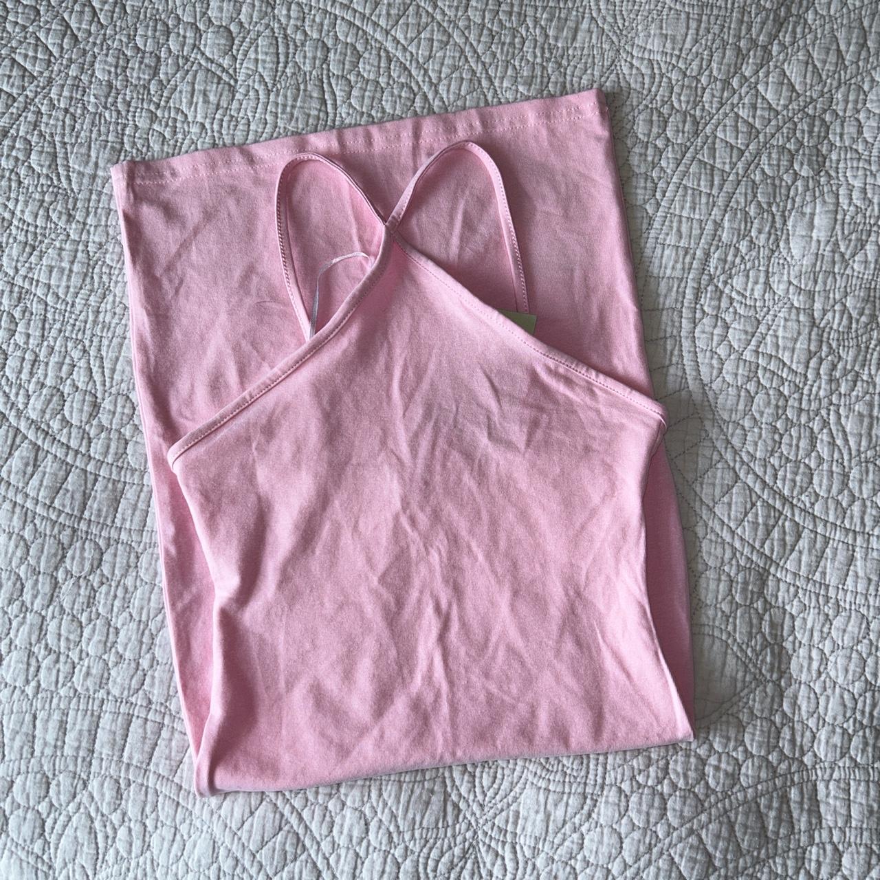 H&M Women's Pink Dress Depop