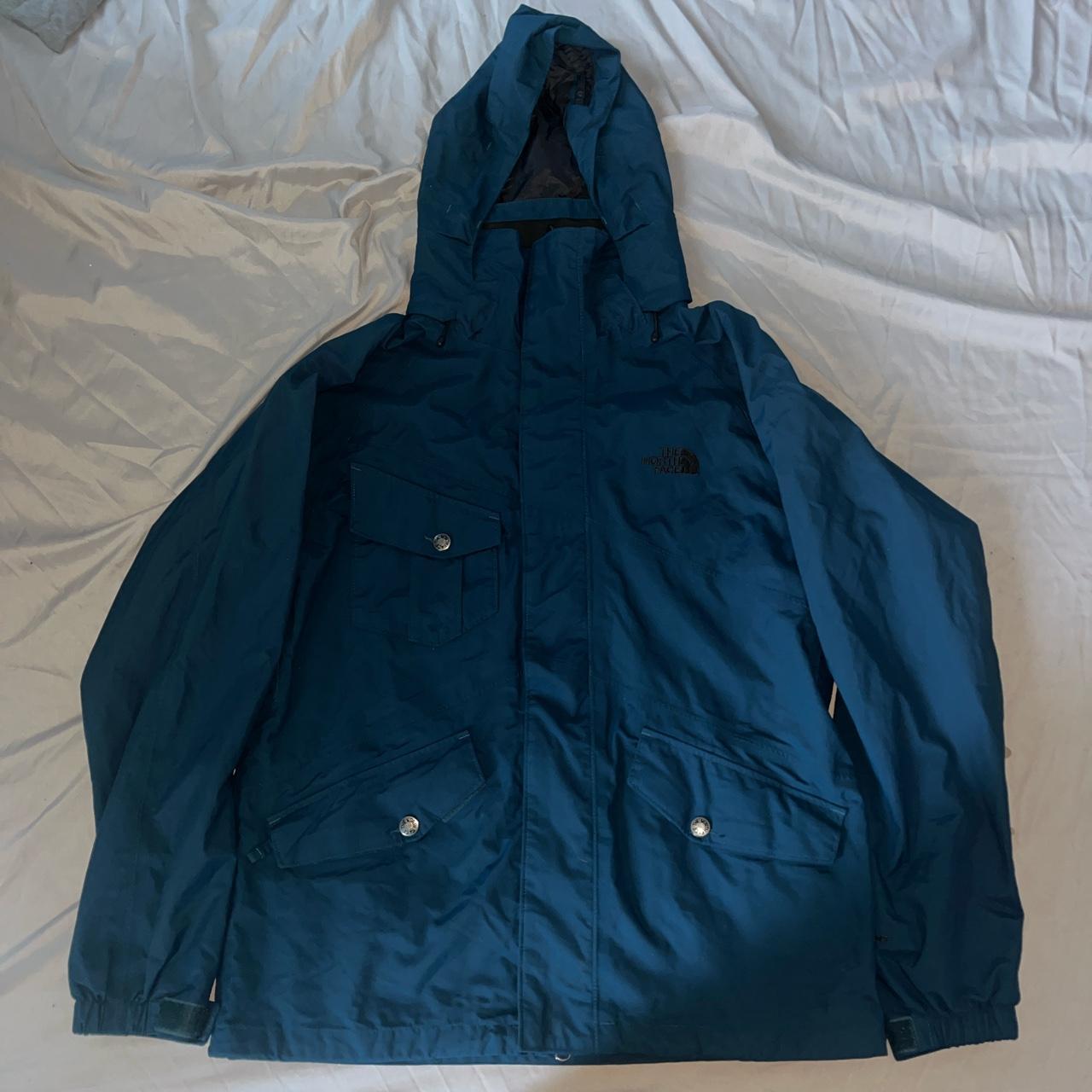 The North Face rain jacket windbreaker Size S, fits... - Depop