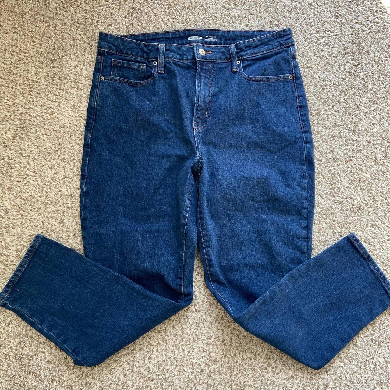 old-navy-og-straight-jeans-14-great-color-blue-depop