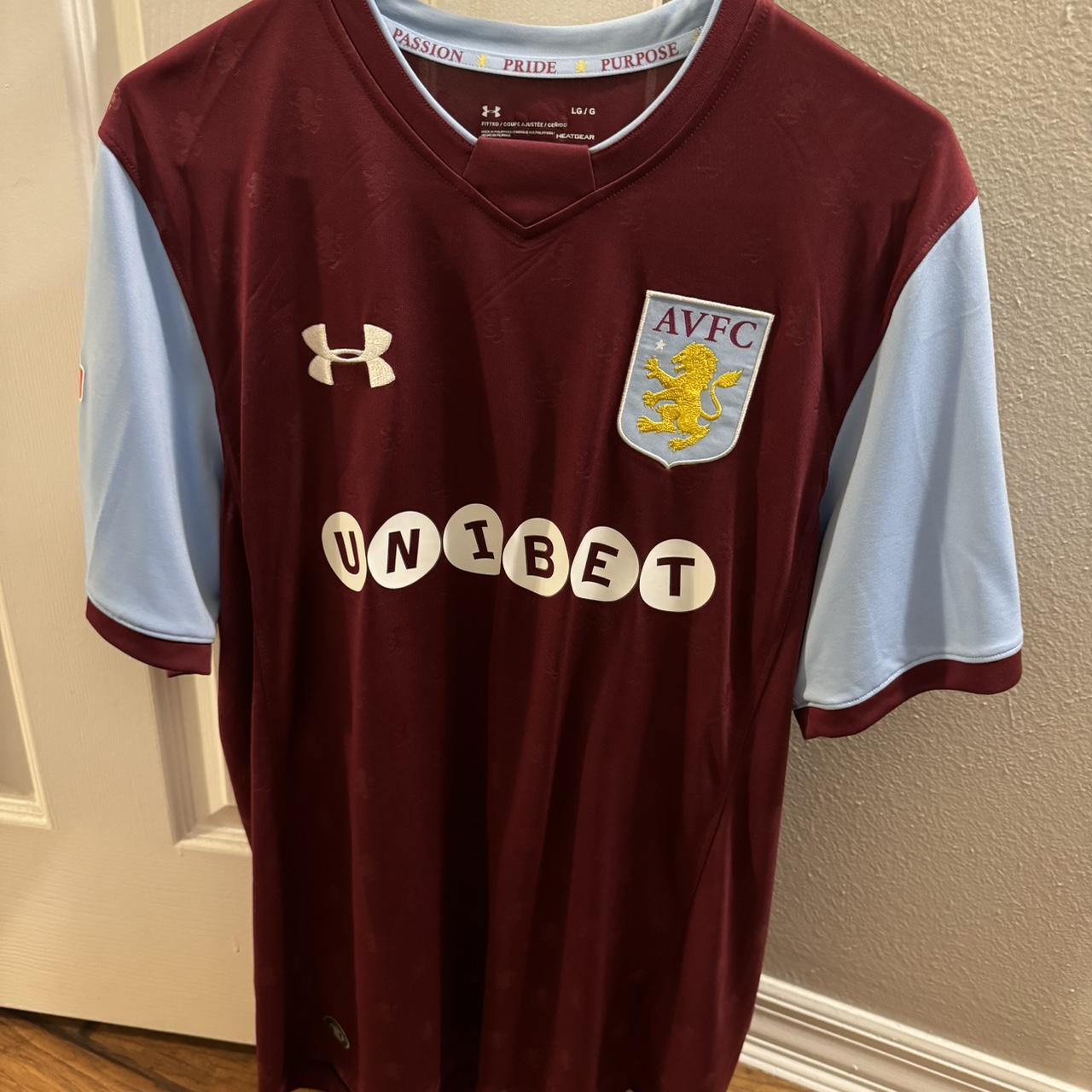 Under Armor John Terry Aston Villa kit Depop