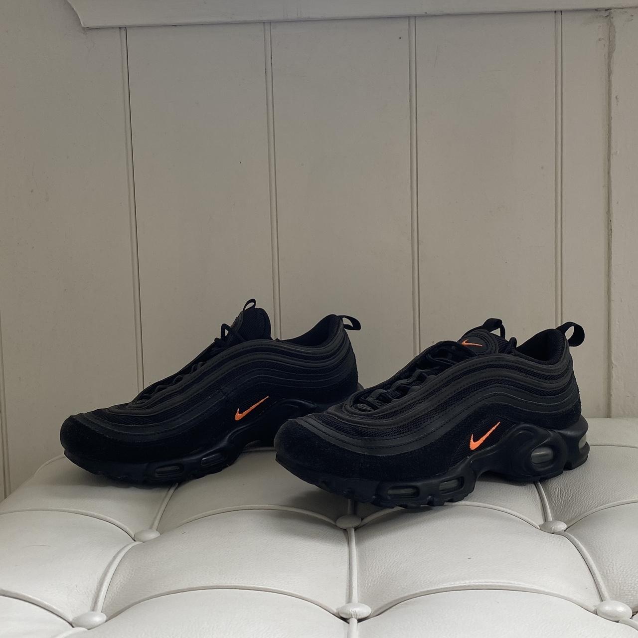air max plus 97 black hyper crimson