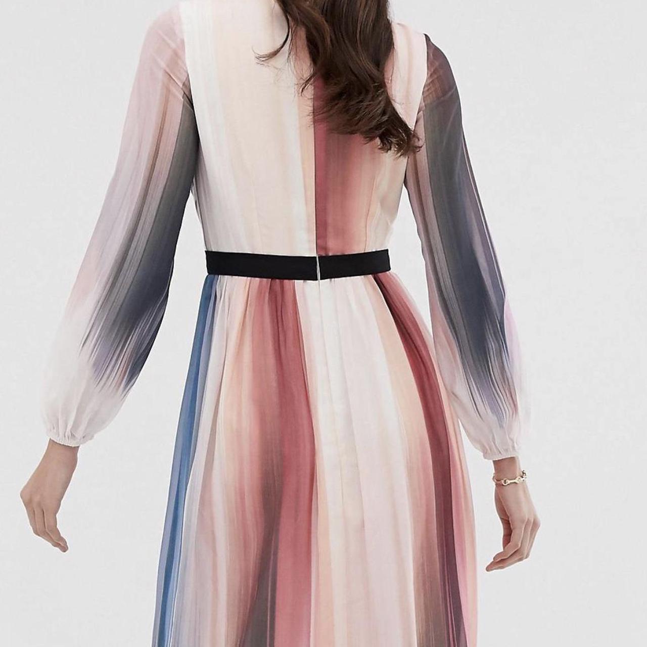 Little mistress outlet ombre stripe dress