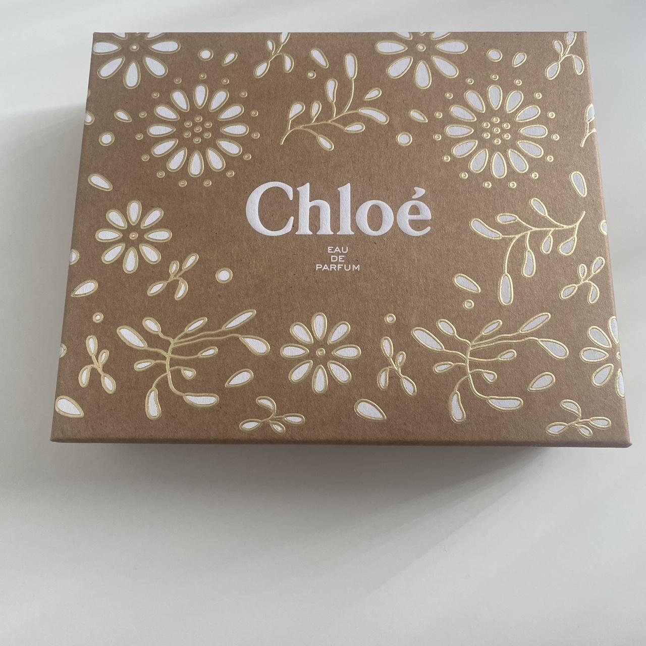 Chloé perfume set empty box Selling just is in the... - Depop