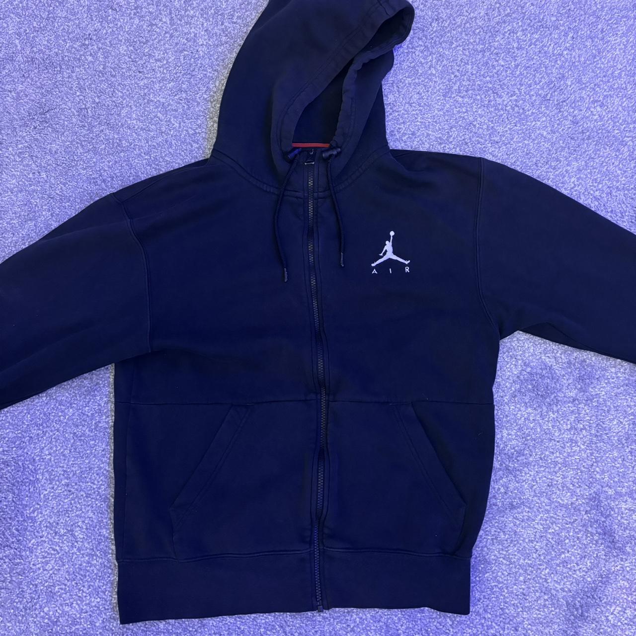 Jordan Tech Fleece Zip Up Hoodie Size S Fits A - Depop