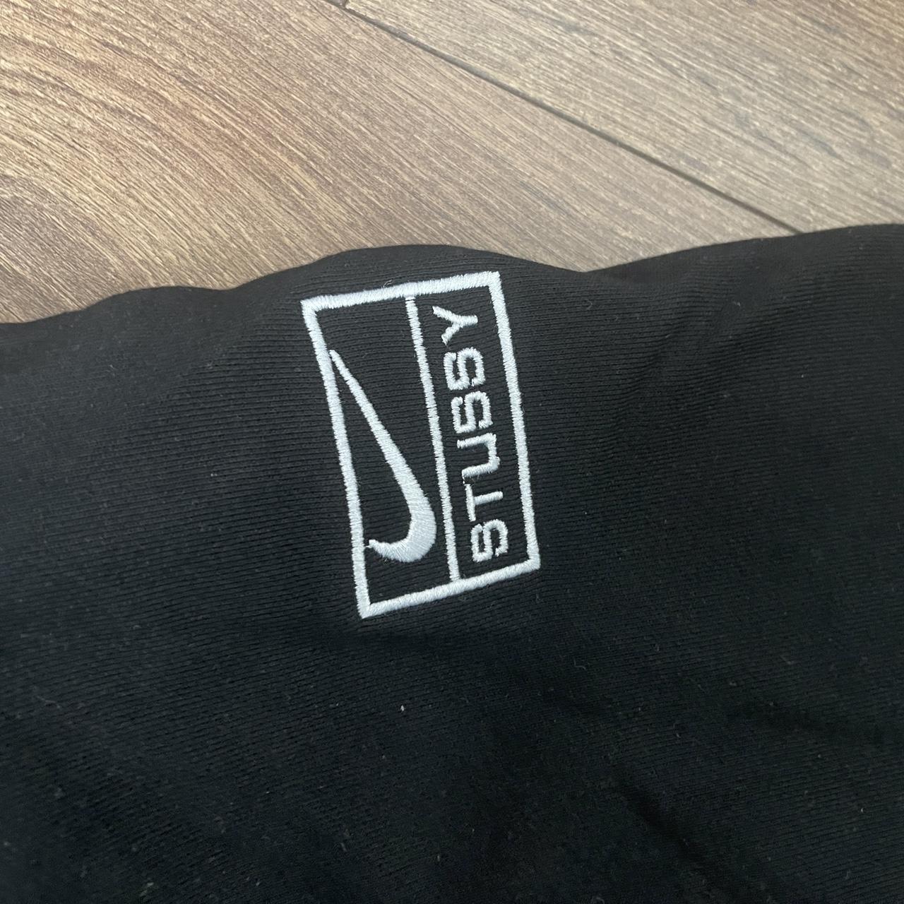 Small black nike stussy joggers. Open to... - Depop