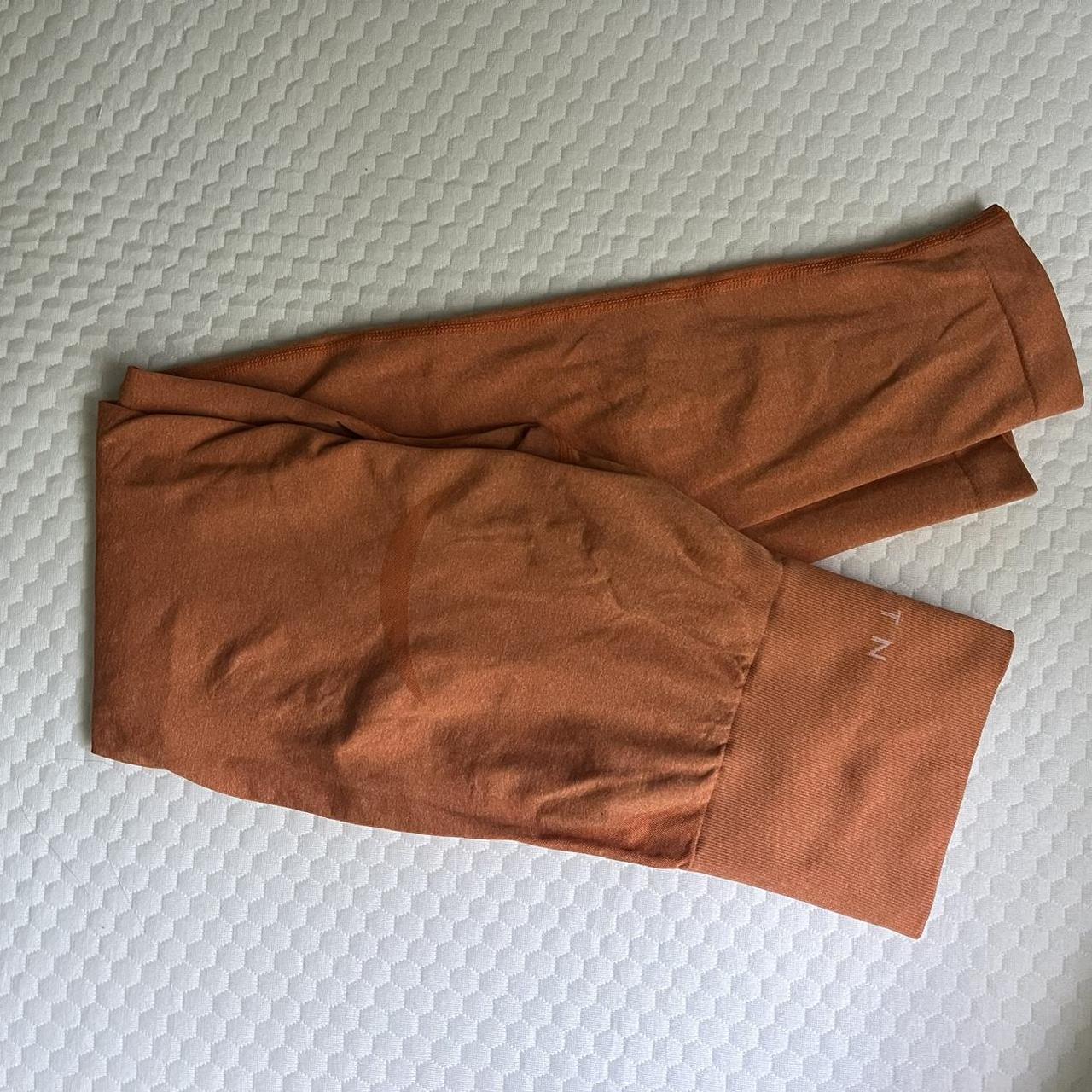 NVGTN Contour Seamless Shorts - Burnt Orange