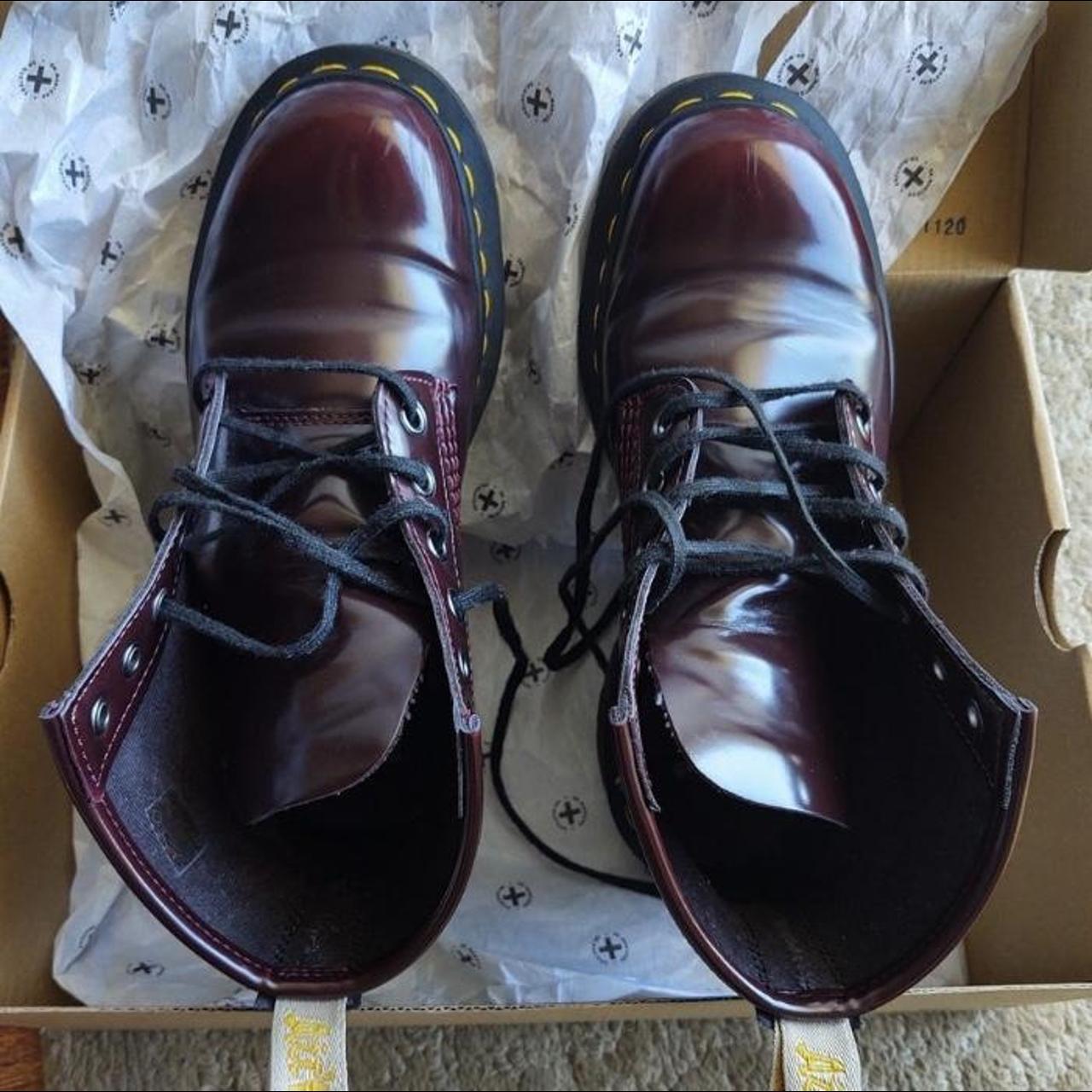 red-doc-martens-vegan-leather-i-am-the-second-depop