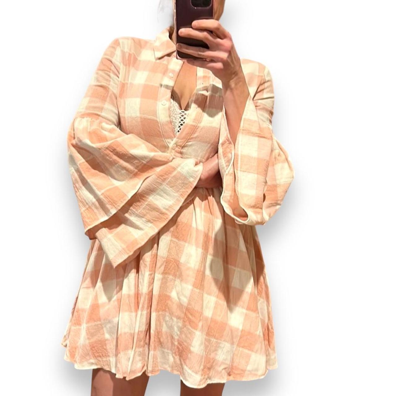 English factory clearance gingham dress