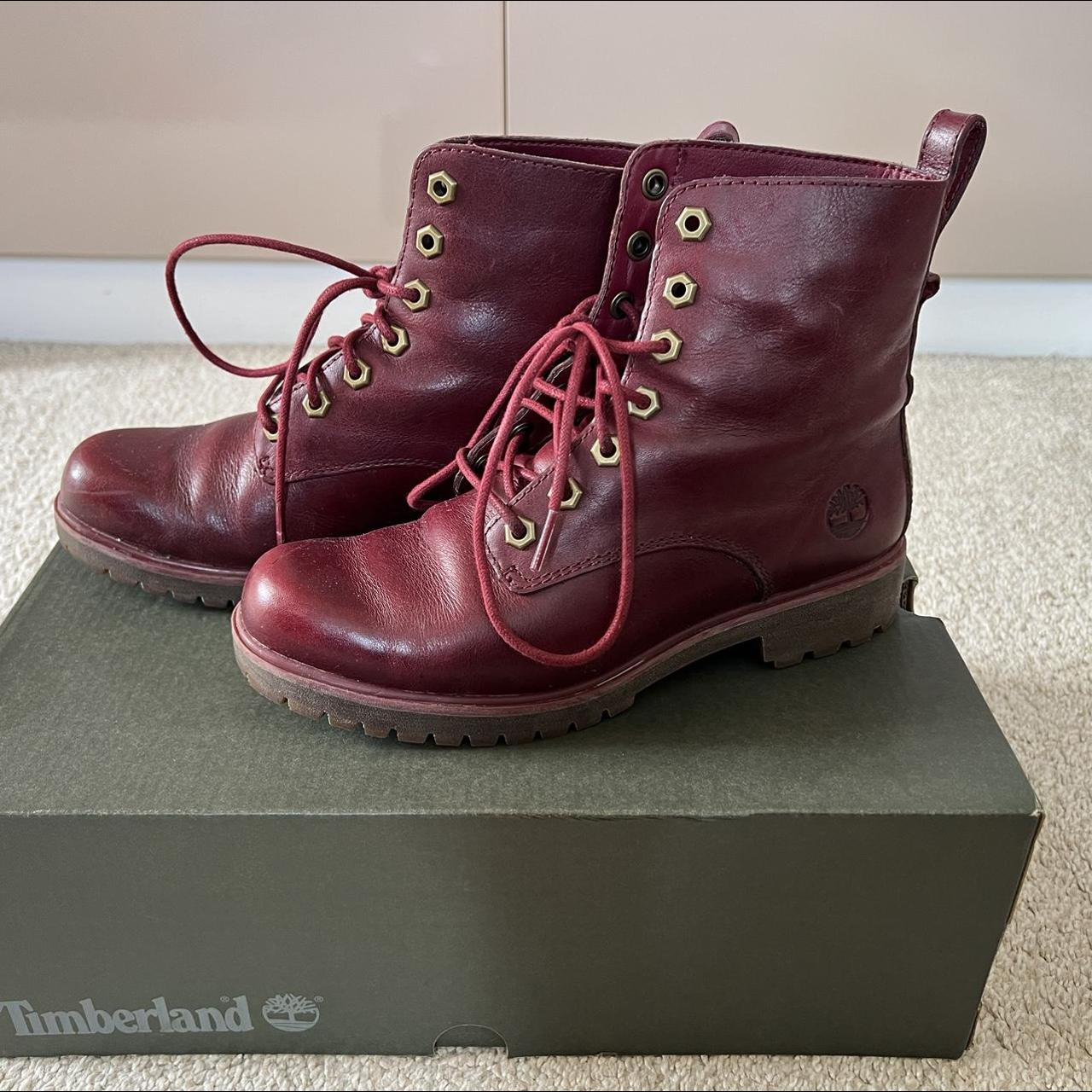 Timberland lux boots hot sale rumba red journeyman