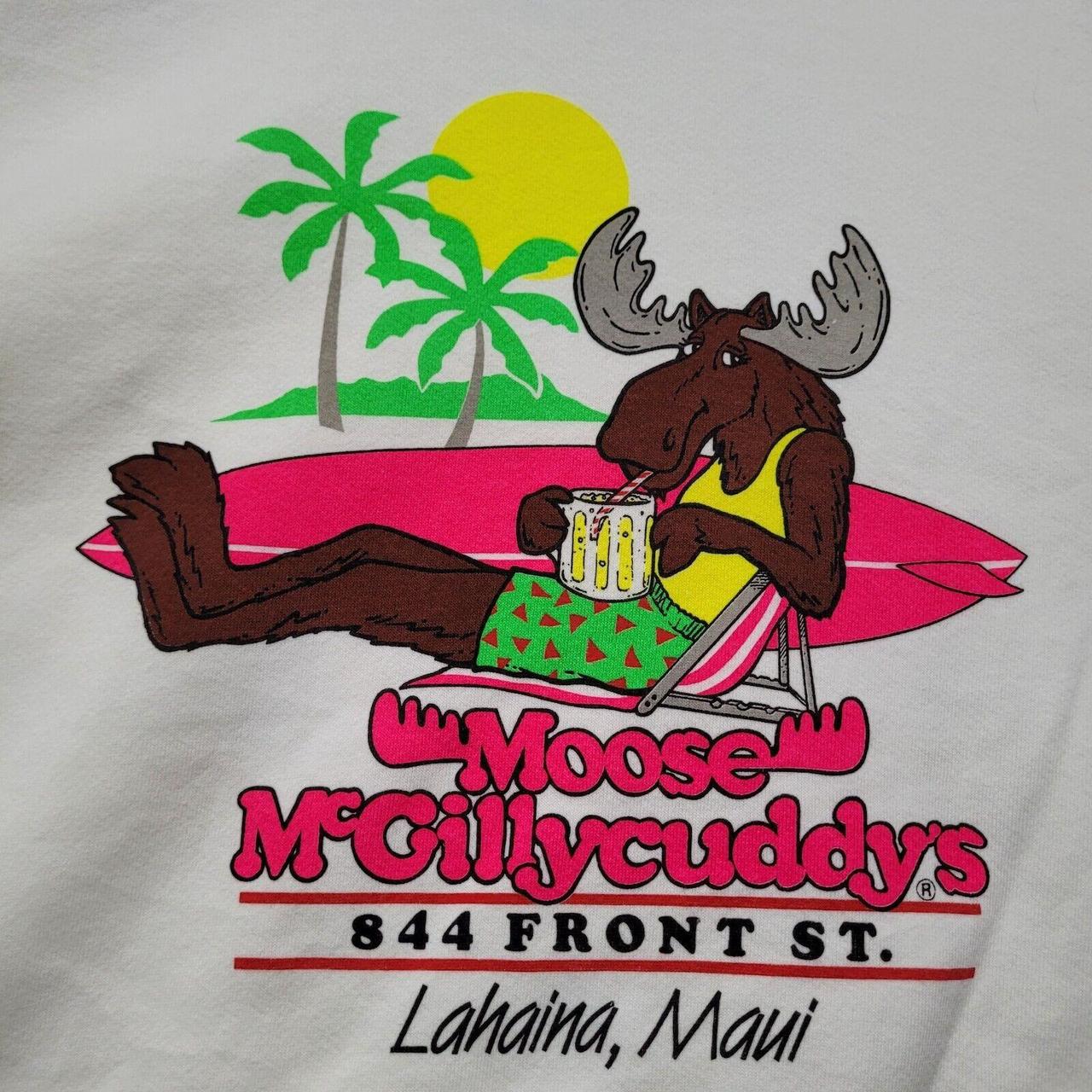 Vintage 1980s Moose McGillycuddys CrazyShirts... Depop