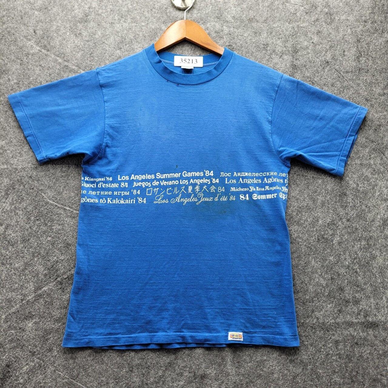 Vintage 1984 LosAngeles Olympics CrazyShirts... Depop