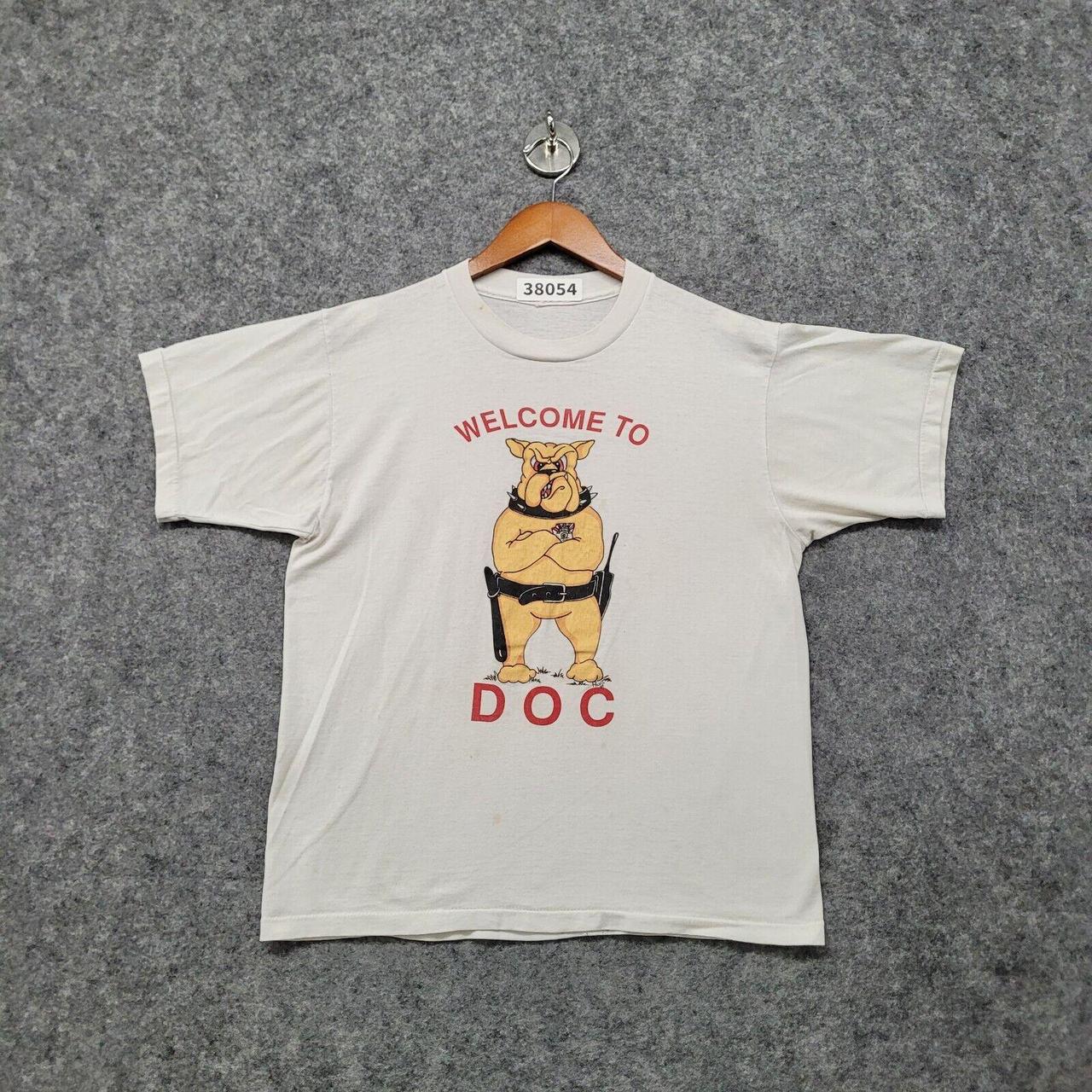 Vintage Welcome to DOC Dog T-Shirt Medium 90s... - Depop