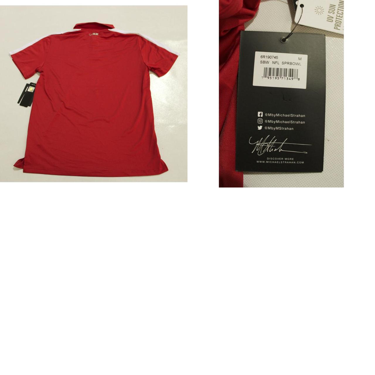 MSX by Michael Strahan Men's Red Polo-shirts (4)