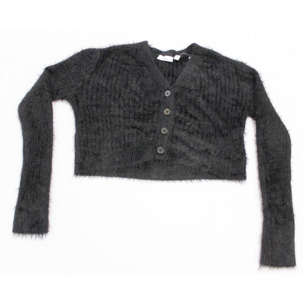 Sugar Men's Black Cardigan Depop