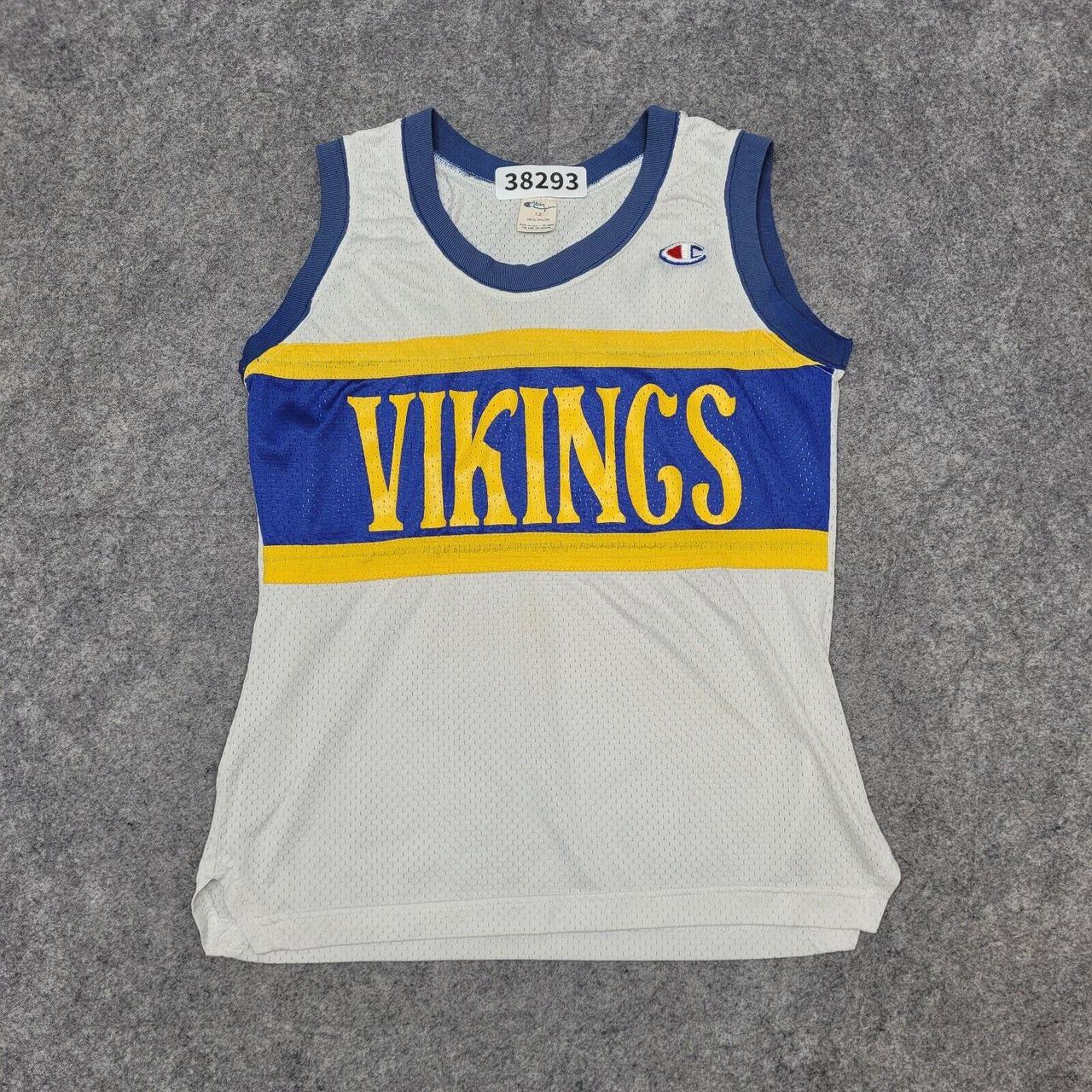 Vintage Vikings Basketball Jersey Lady Champion - Depop