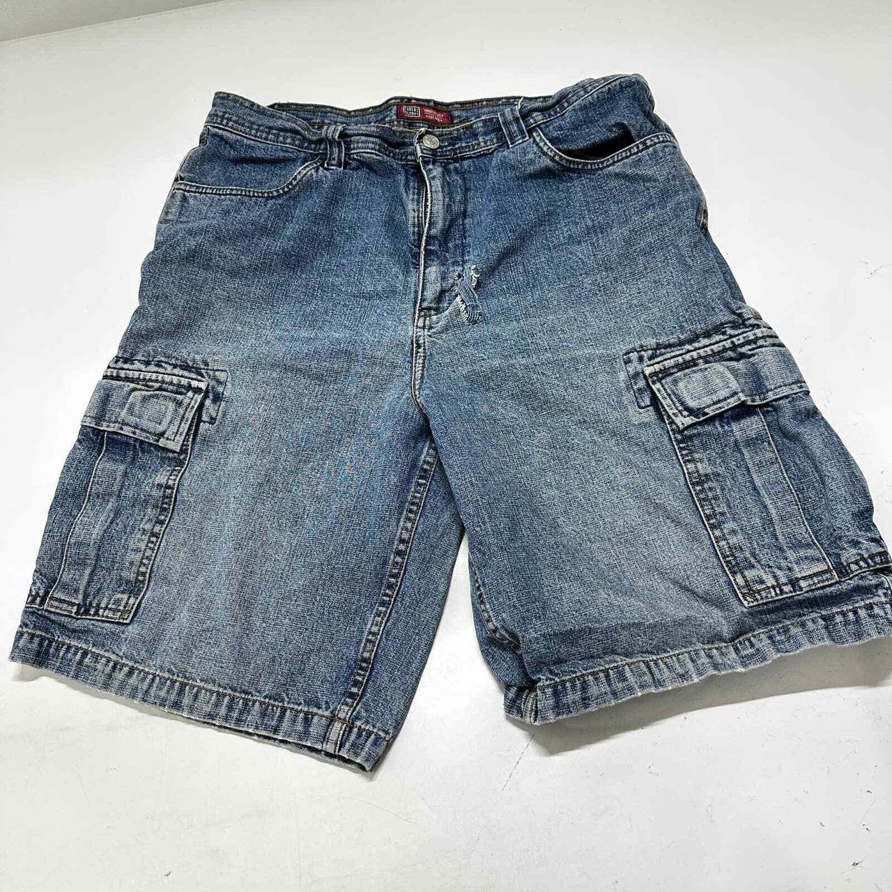 Faded Glory Men's Blue Shorts Depop