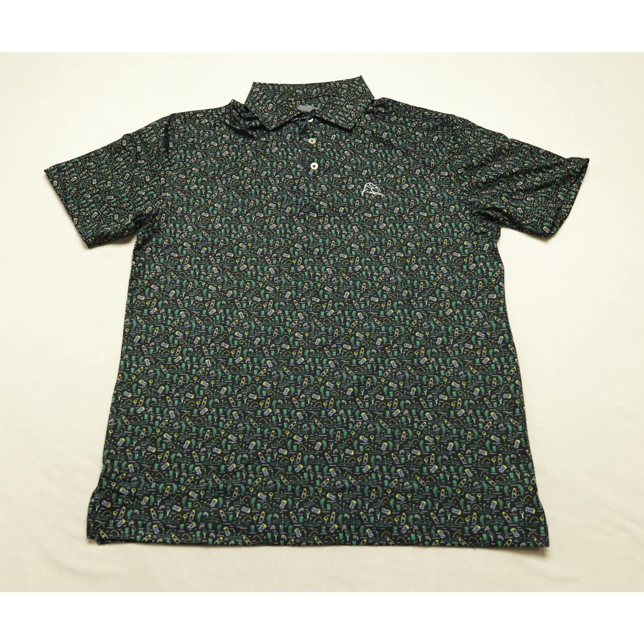 Rhoback Men's The Desert Golf Short Sleeve Polo EG7... - Depop