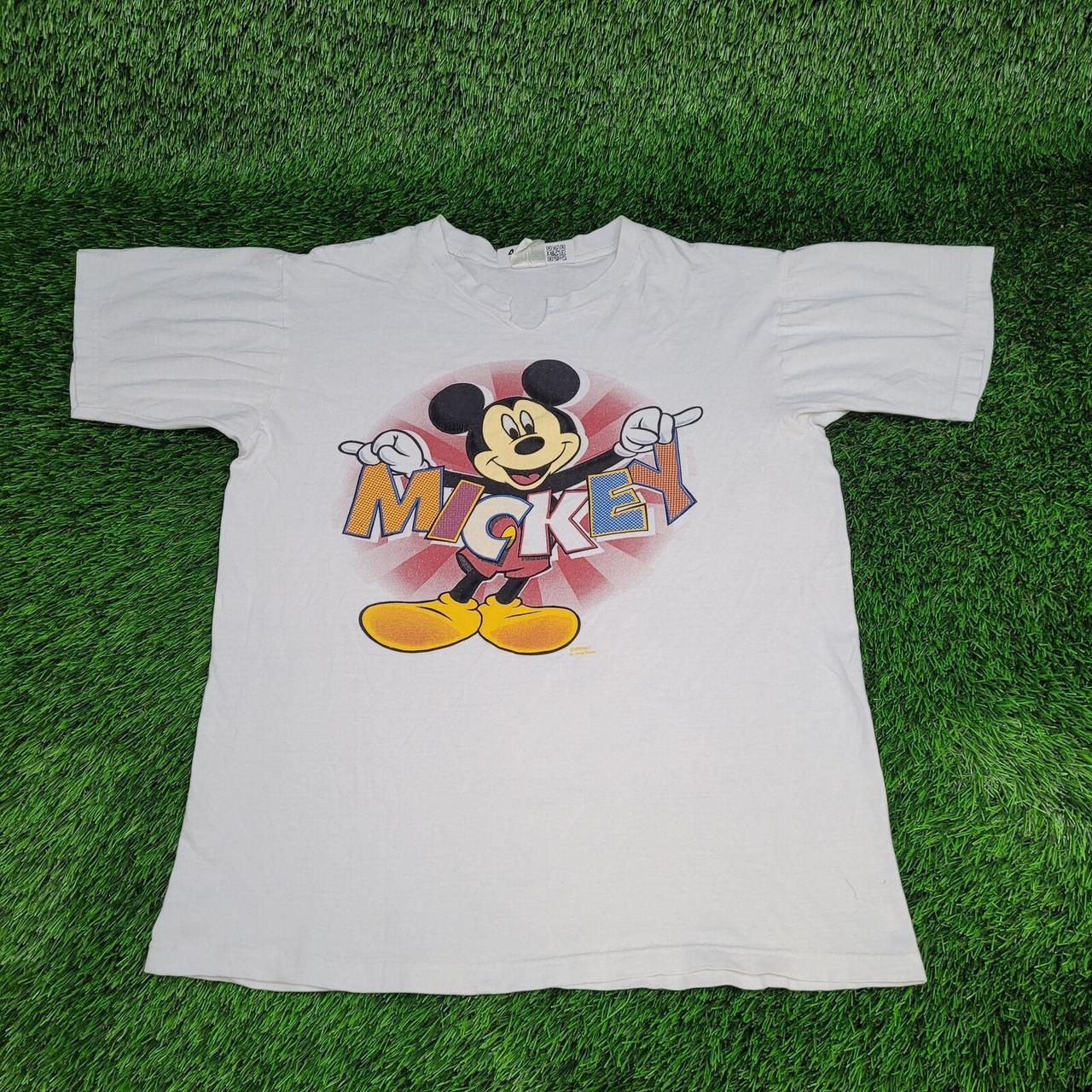 Vintage 90s Walt Disney Mickey Mouse Cartoon Art...