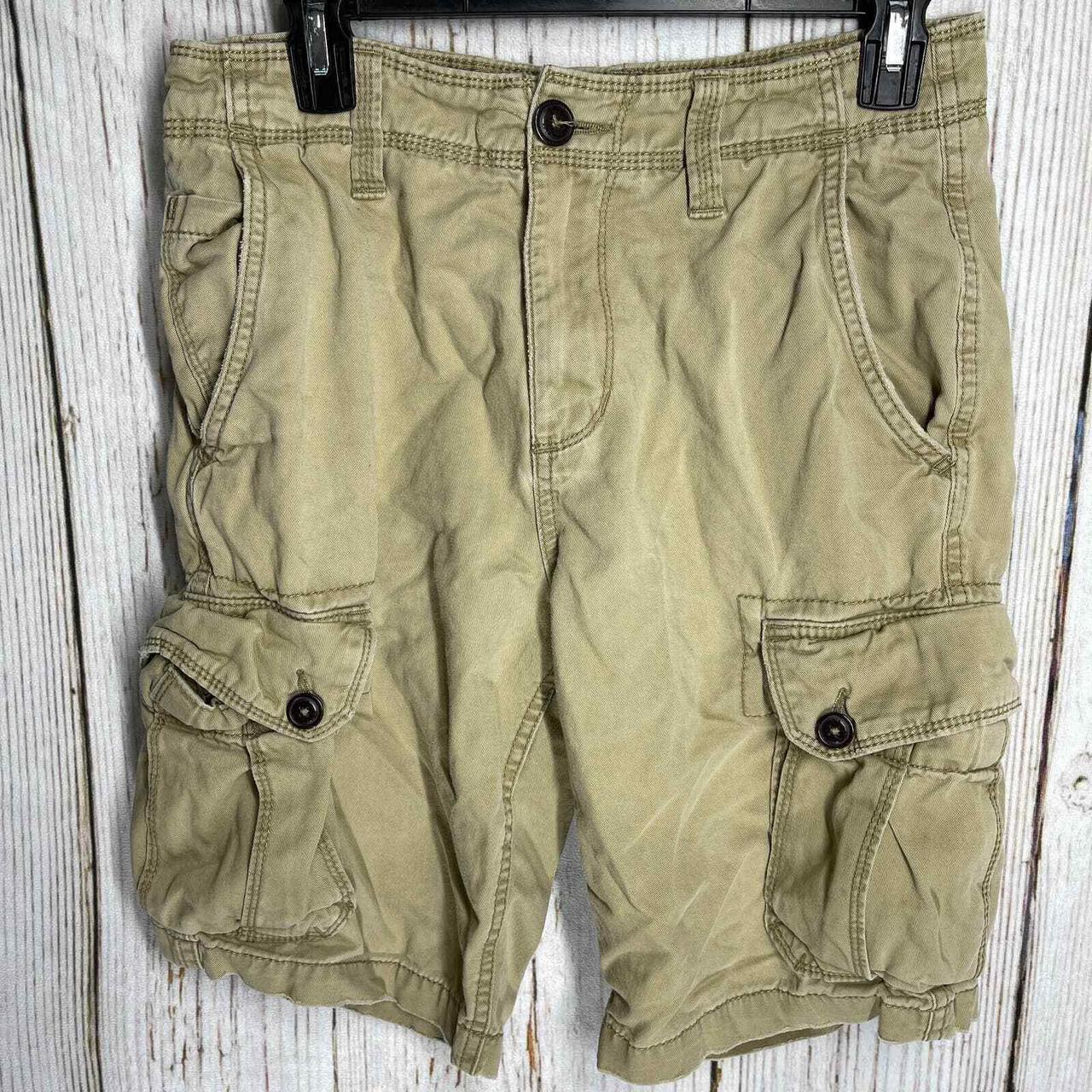 american eagle outfitters men's khaki shorts