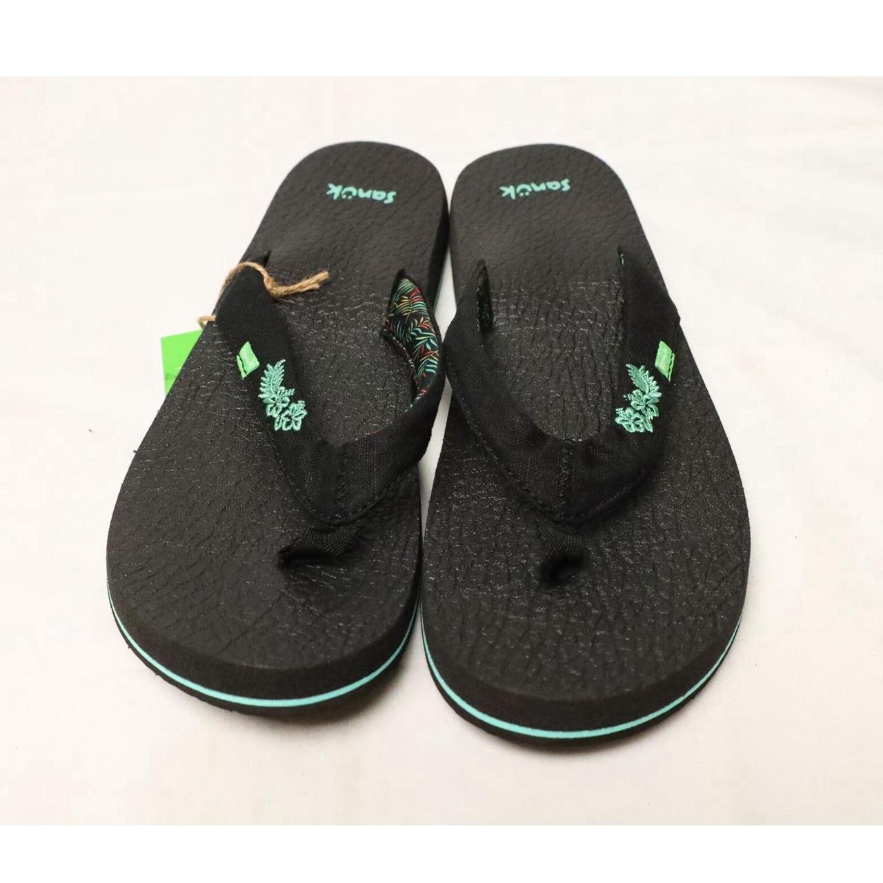 Sanuk Women s Yoga Paradise 2 Sandal CD4 Black Depop