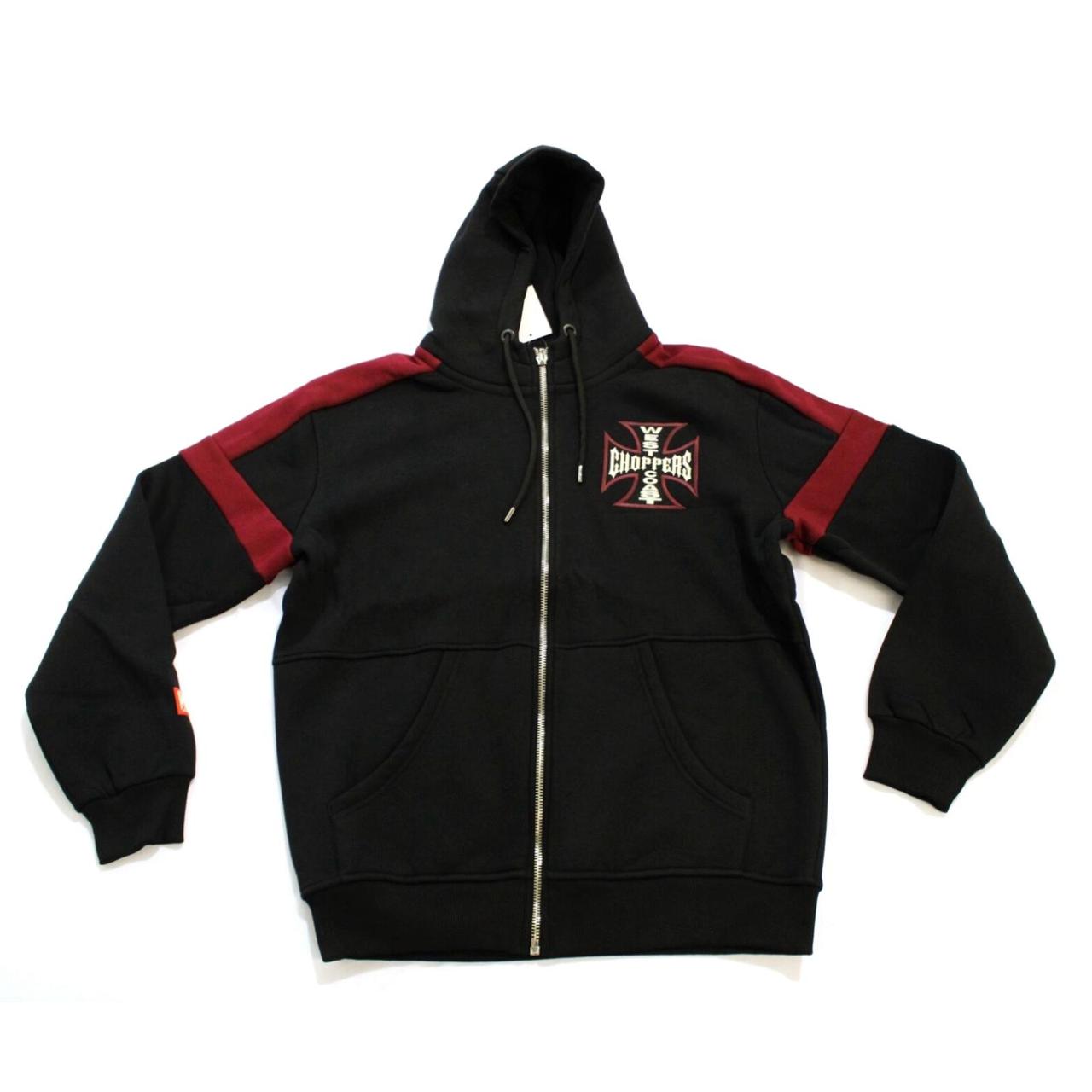 Sudadera Harley Davidson Hombre West Coast Choppers Sudadera Con Capucha  Chapel Negro | Motardinn Ropa Harley Davidson, image size:1280x1280