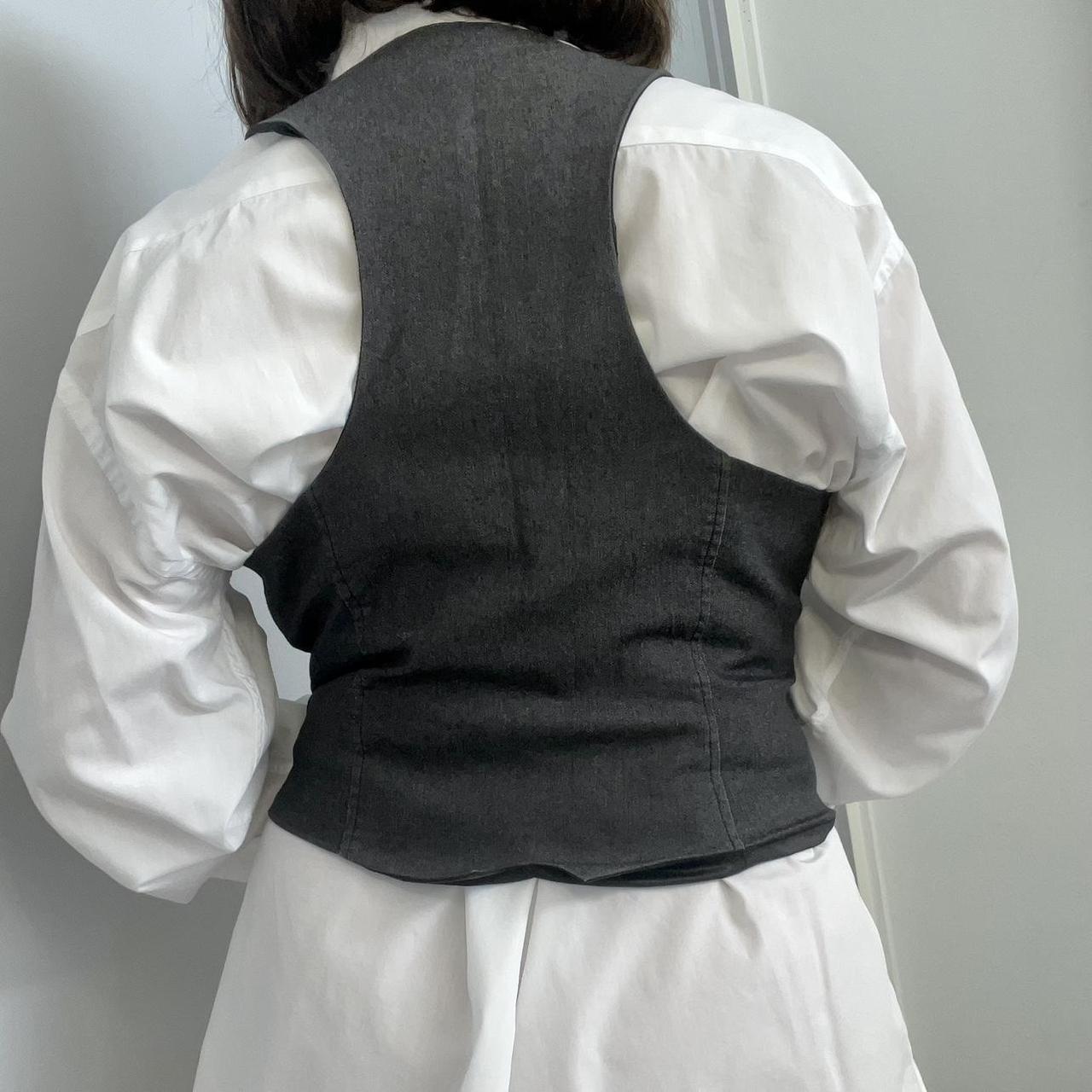 Women's Grey Vest Depop